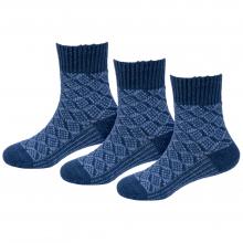 Комплект из 3 пар детских теплых носков RuSocks (Орудьевский трикотаж) ДЖИНС, рис. 3
