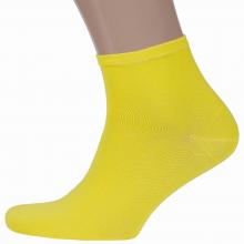 Мужские укороченные носки RuSocks (Орудьевский трикотаж) ЖЕЛТЫЕ