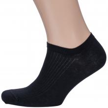 Мужские ультракороткие носки RuSocks (Орудьевский трикотаж) ЧЕРНЫЕ