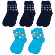 Комплект из 5 пар детских носков ХОХ микс 6