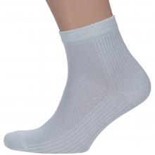 Мужские короткие носки PARA socks СВЕТЛО-СЕРЫЕ