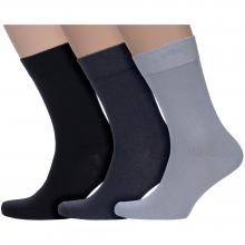 Комплект из 3 пар мужских носков CAVALLIERE (RuSocks) микс 3