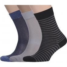Комплект из 3 пар мужских носков Classic (Palama) микс 24