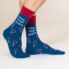 Носки unisex St. Friday Socks  Если есть на свете рай, то это же ред вайн 