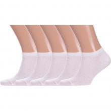 Комплект из 5 пар мужских носков GRAND LINE БЕЛЫЕ