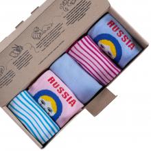 Набор из 5 пар женских носков от фабрики VIRTUOSO микс