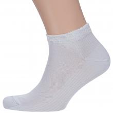 Мужские короткие носки из микромодала Grinston socks (PINGONS) СВЕТЛО-СЕРЫЕ
