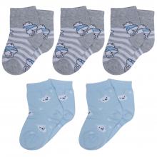 Комплект из 5 пар детских носков RuSocks (Орудьевский трикотаж) микс 2