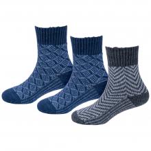 Комплект из 3 пар детских теплых носков RuSocks (Орудьевский трикотаж) микс 8