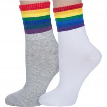 Комплект из 2 пар женских носков Hobby Line микс 3