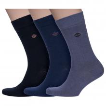 Комплект из 3 пар мужских носков НАШЕ Смоленской чулочной фабрики микс 1