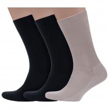 Комплект из 3 пар мужских медицинских носков Dr. Feet (PINGONS) микс 2