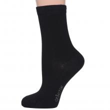 Женские бамбуковые носки Grinston socks (PINGONS) ЧЕРНЫЕ