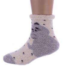 Детские махровые носки RuSocks (Орудьевский трикотаж) МОЛОЧНЫЕ