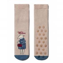 Женские махровые носки Conte рис. 295, БЕЖЕВЫЕ