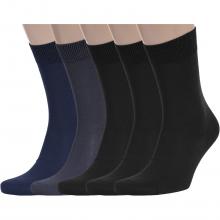 Комплект из 5 пар мужских носков RuSocks (Орудьевский трикотаж) из модала микс 1