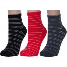 Комплект из 3 пар женских носков Красная ветка микс 31