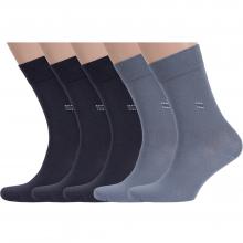 Комплект из 5 пар мужских носков RuSocks (Орудьевский трикотаж) микс 2