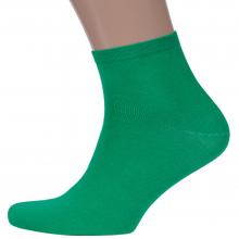 Мужские укороченные носки RuSocks (Орудьевский трикотаж) ЗЕЛЕНЫЕ