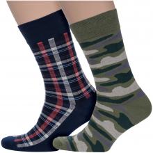 Комплект из 2 пар мужских носков PARA socks микс 3