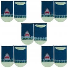 Комплект из 5 пар детских носков Борисоглебский трикотаж №46 СИНИЕ