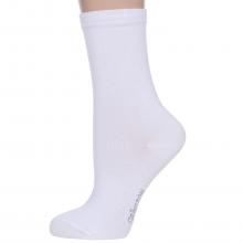 Женские бамбуковые носки Grinston socks (PINGONS) БЕЛЫЕ