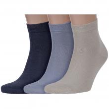 Комплект из 3 пар мужских носков Брестские (БЧК) микс 1