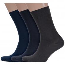 Комплект из 3 пар мужских носков DiWaRi микс 1