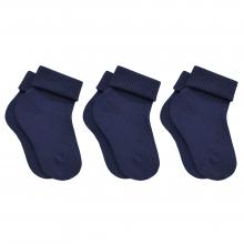 Комплект из 3 пар детских носков RuSocks (Орудьевский трикотаж) ТЕМНО-СИНИЕ (М)