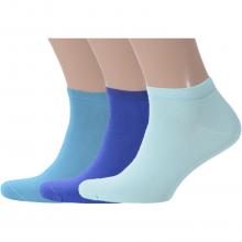 Комплект из 3 пар мужских коротких носков RuSocks (Орудьевский трикотаж) микс 1