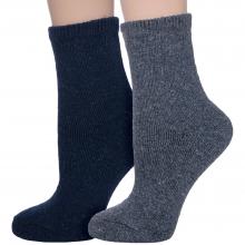 Комплект из 2 пар детских махровых носков Hobby Line 7645, микс 4