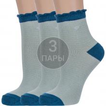 Комплект из 3 пар женских носков  Борисоглебский трикотаж  ЛАГУНА