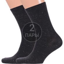 Комплект из 2 пар мужских носков «Красная ветка» ЧЕРНЫЕ