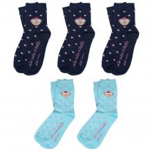 Комплект из 5 пар детских носков ХОХ микс 6