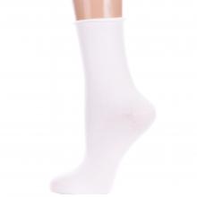 Женские носки с ослабленной резинкой Hobby Line БЕЛЫЕ