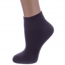 Женские махровые носки RuSocks (Орудьевский трикотаж) ТЕМНО-СЕРЫЕ