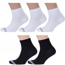 Комплект из 5 пар мужских спортивных носков Красная ветка микс 1