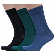 Комплект из 3 пар мужских носков Sergio Di Calze (PINGONS) из мерсеризованного хлопка микс 6