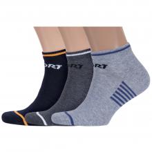 Комплект из 3 пар мужских носков RuSocks (Орудьевский трикотаж) микс 4