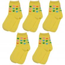 Комплект из 5 пар детских носков ХОХ ЖЕЛТЫЕ