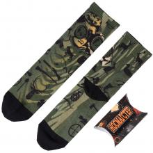 Мужские носки в подарочной упаковке НОСМАГСТЕР с принтом  Охотник с биноклем 
