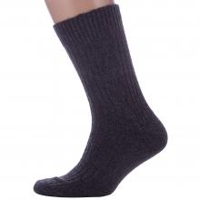 Мужские полушерстяные носки RuSocks (Орудьевский трикотаж) ТЕМНО-СЕРЫЕ
