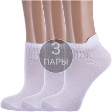 Комплект из 3 пар детских спортивных носков  Красная ветка  БЕЛЫЕ