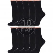 Комплект из 10 пар женских носков PARA socks ЧЕРНЫЕ
