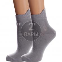 Комплект из 2 пар спортивных носков PARA socks СЕРЫЕ