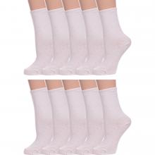 Комплект из 10 пар женских носков с ослабленной резинкой Альтаир ЛЕН