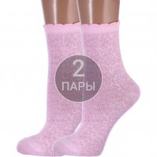 Комплект из 2 пар детских носков  Красная ветка  РОЗОВЫЕ