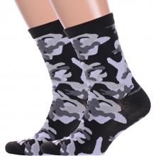 Комплект из 2 пар мужских носков Hobby Line СЕРЫЕ