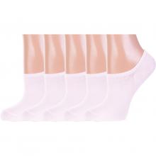 Комплект из 5 пар женских ультракоротких носков Hobby Line СВЕТЛО-РОЗОВЫЕ
