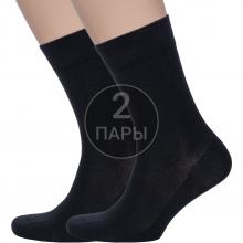 Комплект из 2 пар мужских носков RuSocks (Орудьевский трикотаж) ЧЕРНЫЕ